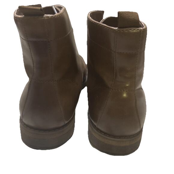 PERRY ELLIS Portfolio Men’s 11.5 Captain Brown Lace Up Ankle Boots Ultra Foam main image 9